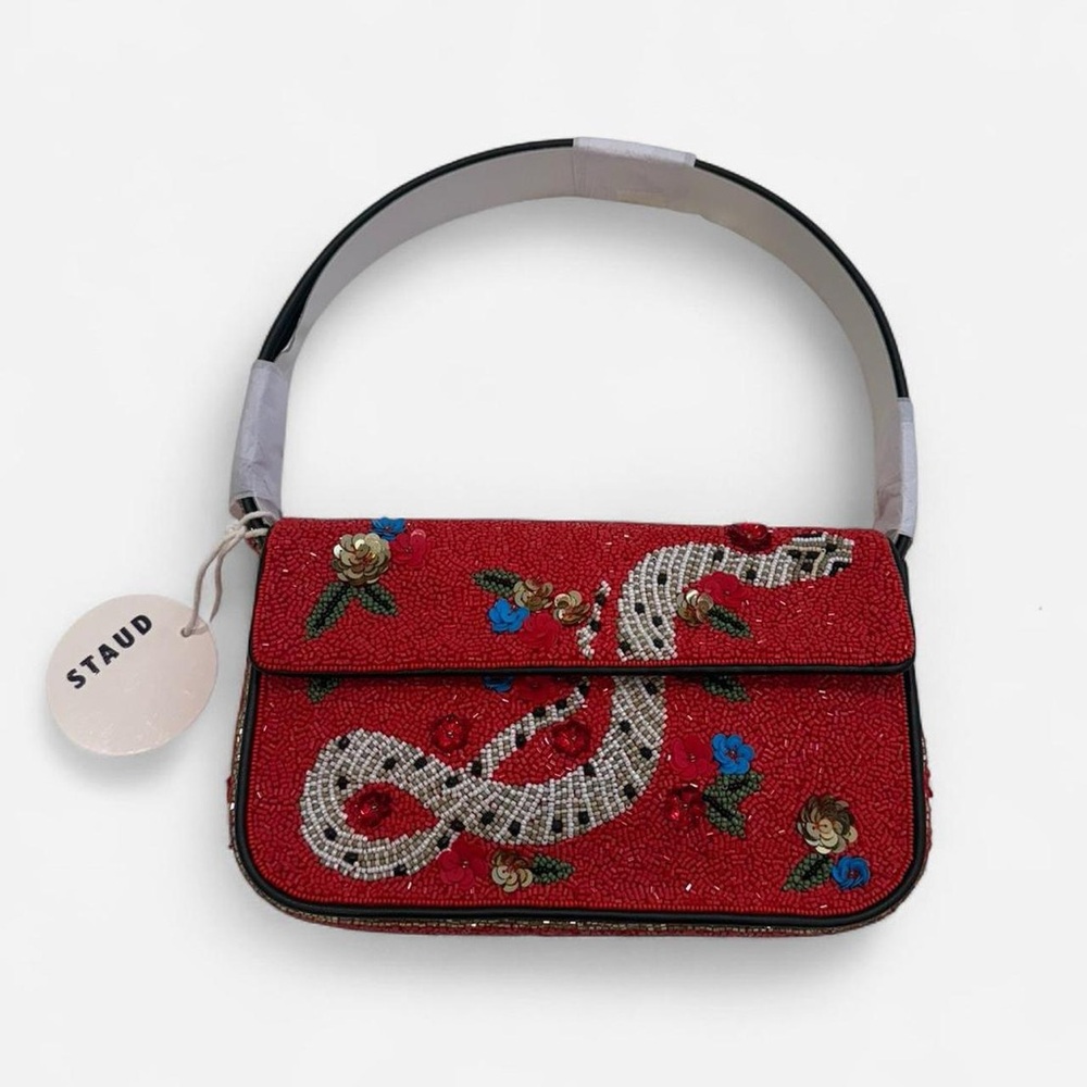 Staud Tommy Beaded Bag Year of the Snake - Picture 5 of 6